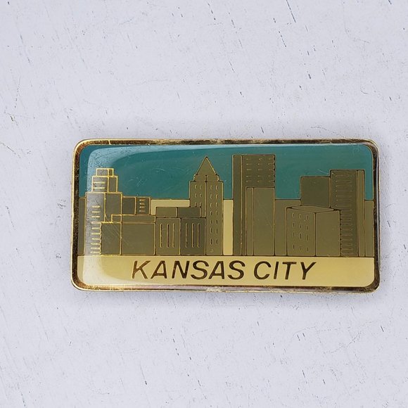 Pinnacle Designs Kansas City Missouri Magnet Kitchen Fridge Vintage - Picture 1 of 5